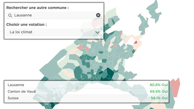 Les résultats par commune