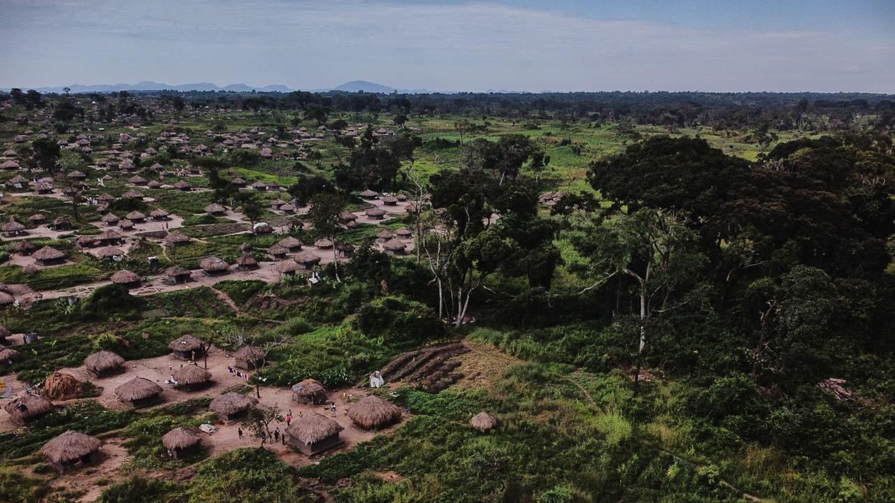 Un village de la région d'Ituri, province du nord-est de la RDC. (Image d'illustration) [EPA - Hugh Kinsella Cunningham]