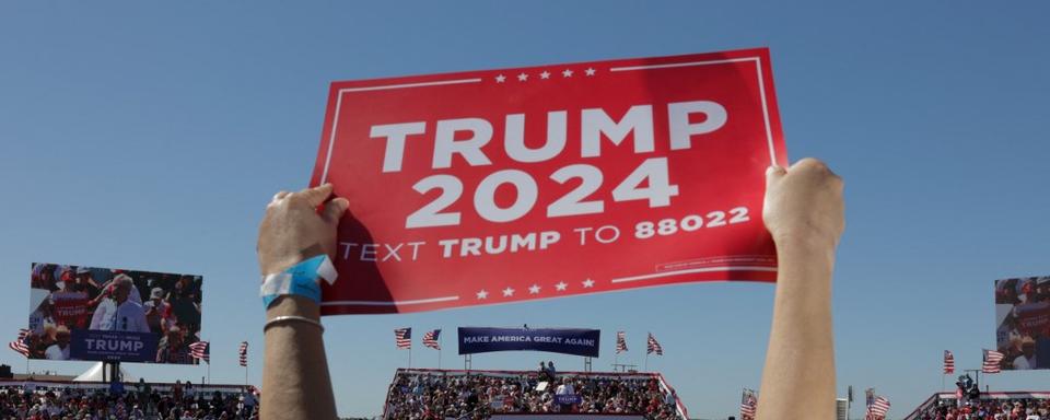 Lors de la présidentielle américaine de 2024, "nous entendrons les mêmes mélodies", selon le journaliste des chaînes de télévision NBC et MSNBC Richard Lui. [AFP - Shelby Tauber]