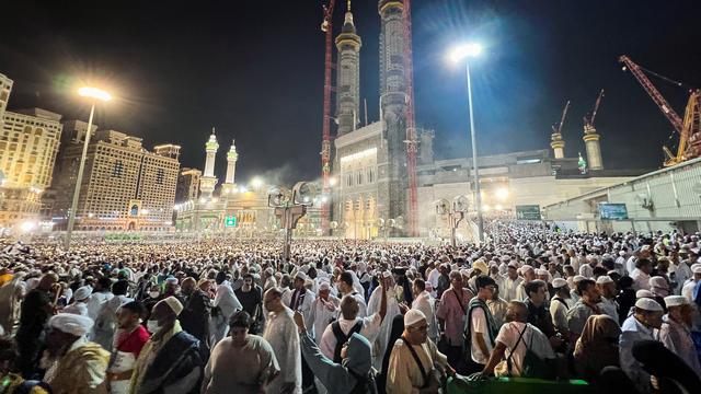 Des centaines de milliers de pèlerins au premier jour du hajj à La Mecque. [reuters - Mohamed Abd El Ghany]