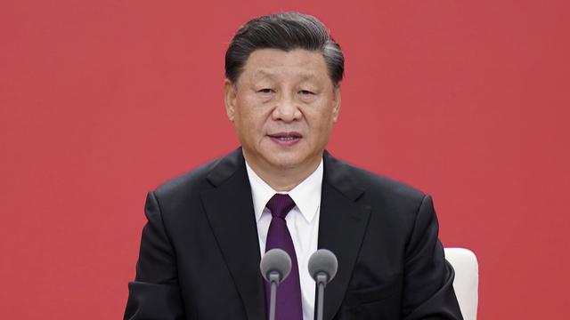 Le président chinois Xi Jinping. [Keystone - Zhang Ling / Xinhua via AP]