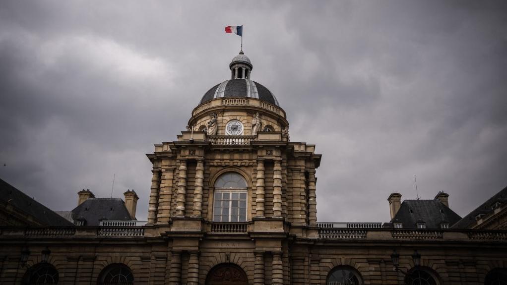 Le bâtiment du Sénat français à Paris. [AFP - XOSE BOUZAS / HANS LUCAS]
