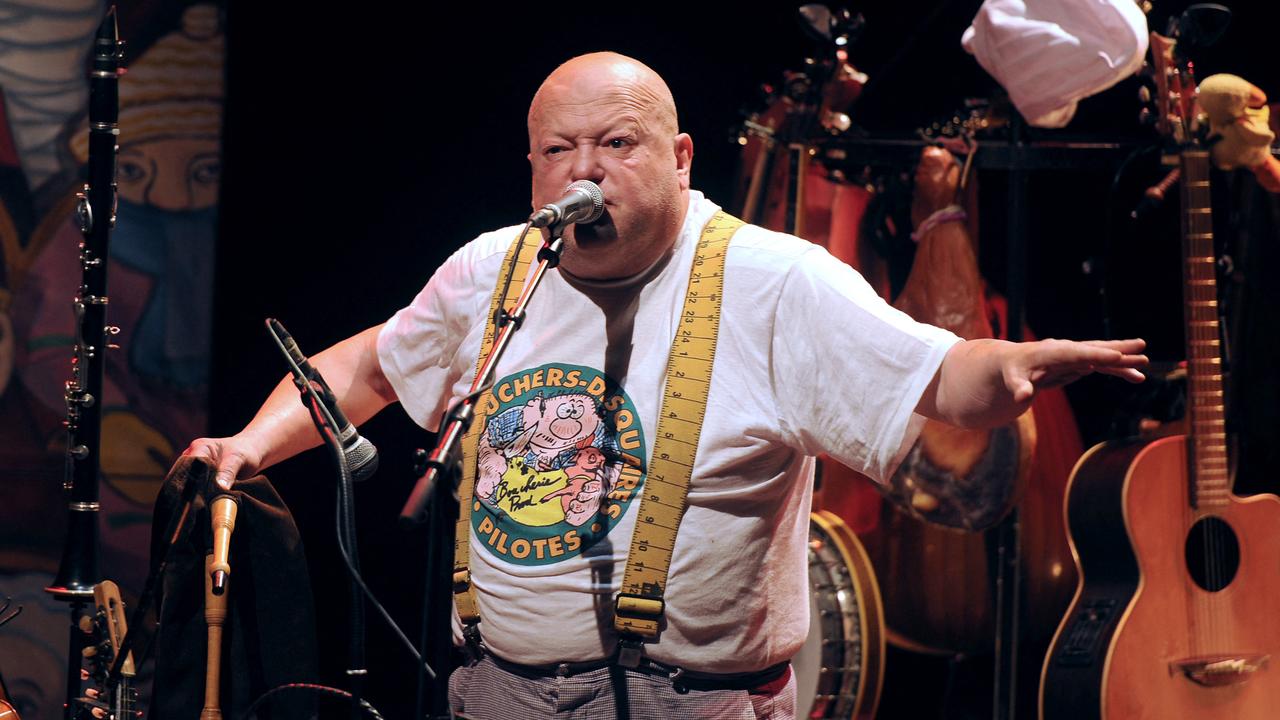 En juillet 2012, le chanteur François Hadji-Lazaro se produisait avec son groupe Pigalle aux Francofolies de La Rochelle. [Xavier Leoty]