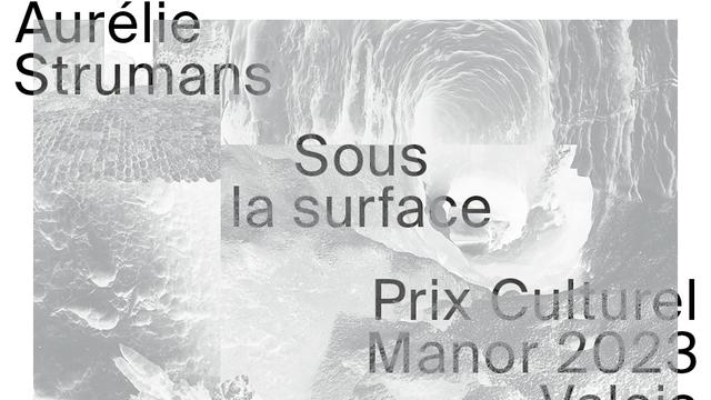 Visuel de "Sous la surface", de Aurélie Strumans, Prix culturel Manor 2023. [Musée d'art du Valais]