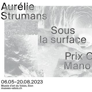 Visuel de "Sous la surface", de Aurélie Strumans, Prix culturel Manor 2023. [Musée d'art du Valais]