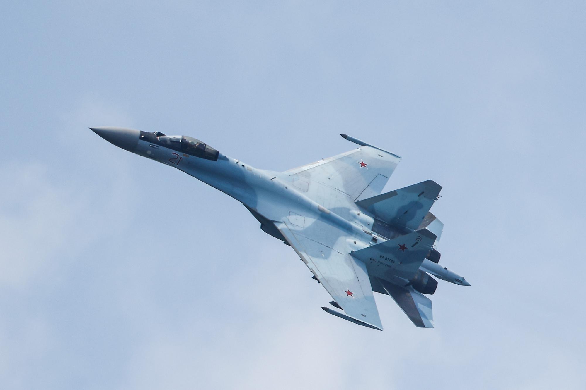Un Sukhoï Su-35 russe. [Reuters - Maxim Shemetov]