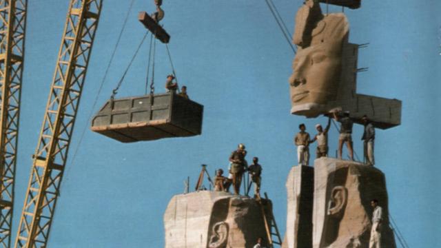 repositioning of the temples of Abu Simbel. [Creative Commons Attribution-ShareAlike - ©Per-Olow Andersen]