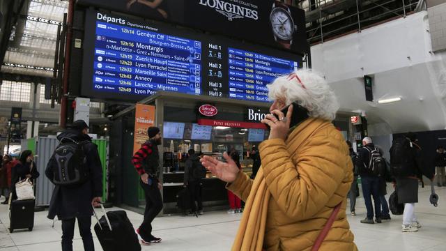 Nouvelle journée de grève contre la réforme des retraites ce mardi en France. [HANS LUCAS VIA AFP - QUENTIN DE GROEVE]