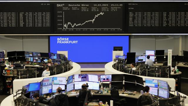 Les Bourses européennes ont rebondi après deux séances de fébrilité, à la suite de la nouvelle de la faillite de la banque VSB. [EPA - Ronald  Wittek]