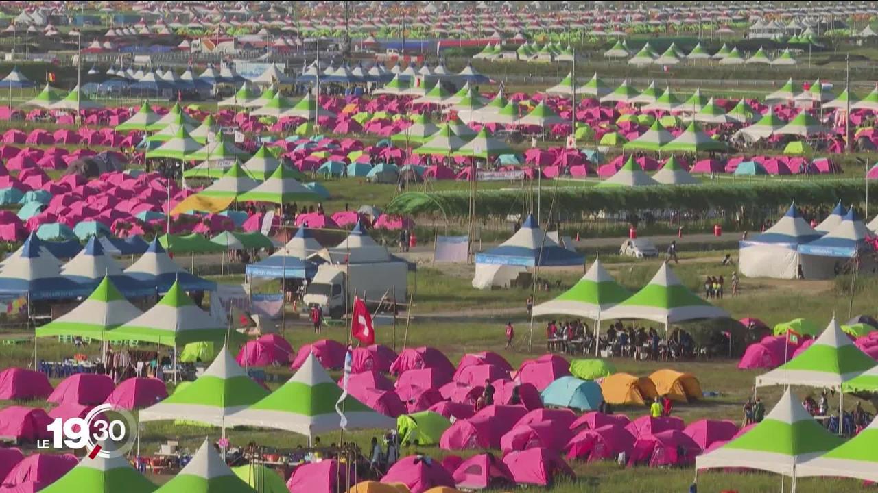 Près de 40'000 scouts évacués de leur camp en Corée du Sud à l'approche d'un typhon