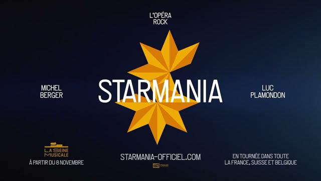 L'affiche de l'opéra-rock "Starmania", actuellement en tournée en France, Suisse et France. [Starmania-officiel.com]