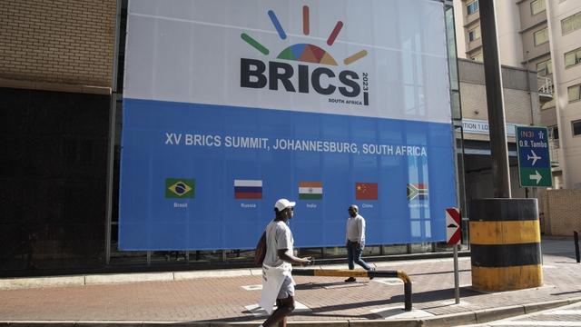 Le sommet des Brics s'ouvre mardi en Afrique du Sud. [AFP - Gianluigi Guercia]