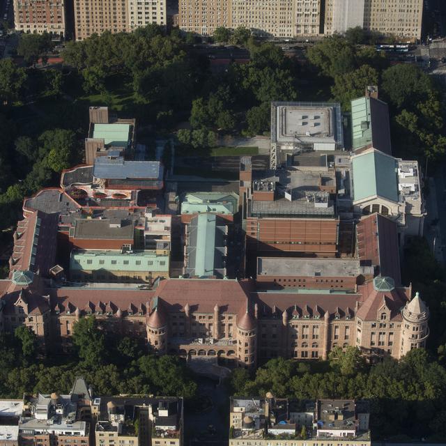 Une vue aérienne du Museum d'histoire naturelle de New York. [AFP - Kena Betancur]