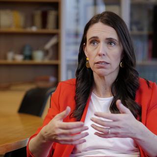 La première ministre de la Nouvelle-Zélande Jacinda Ardern quittera son poste début février. [Hans Weston]