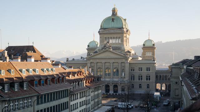 Vue du Palais fédéral [Keystone - Manuel Lopez]