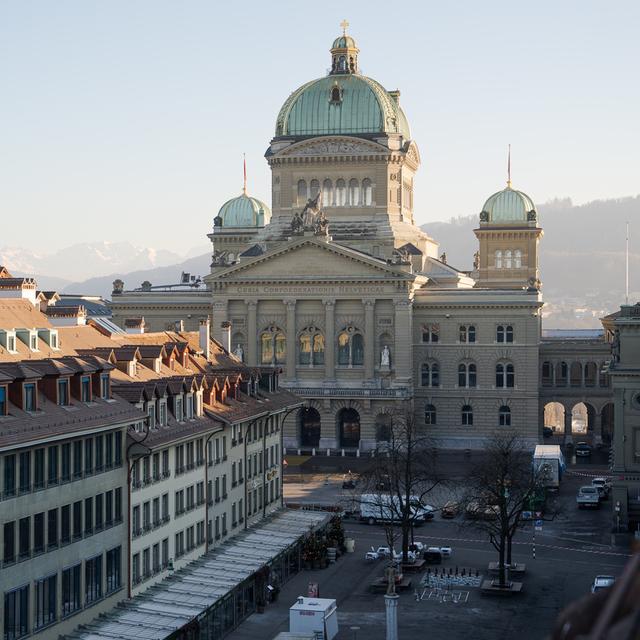 Vue du Palais fédéral [Keystone - Manuel Lopez]