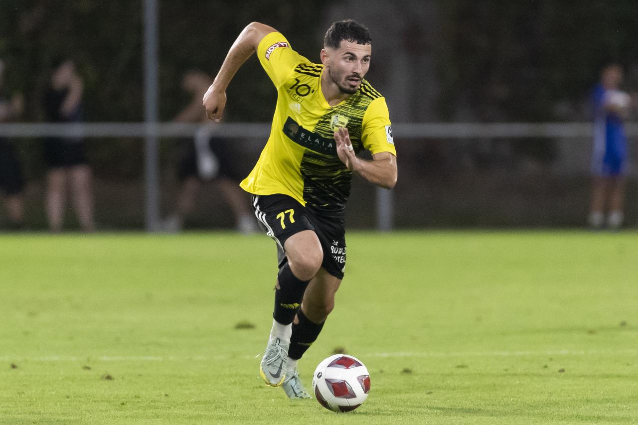 Tiago Escorza et le Stade Nyonnais ont obtenu un succès mérité face à Vaduz. [Pascal Muller]