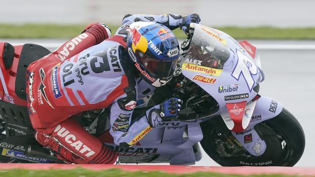 Alex Marquez a su faire parler ses qualités sous la pluie britannique. [Tim Keeton]