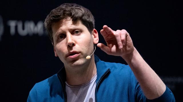 Sam Altman est l'un des cofondateurs d'OpenAI. [Keystone - Sven Hoppe]