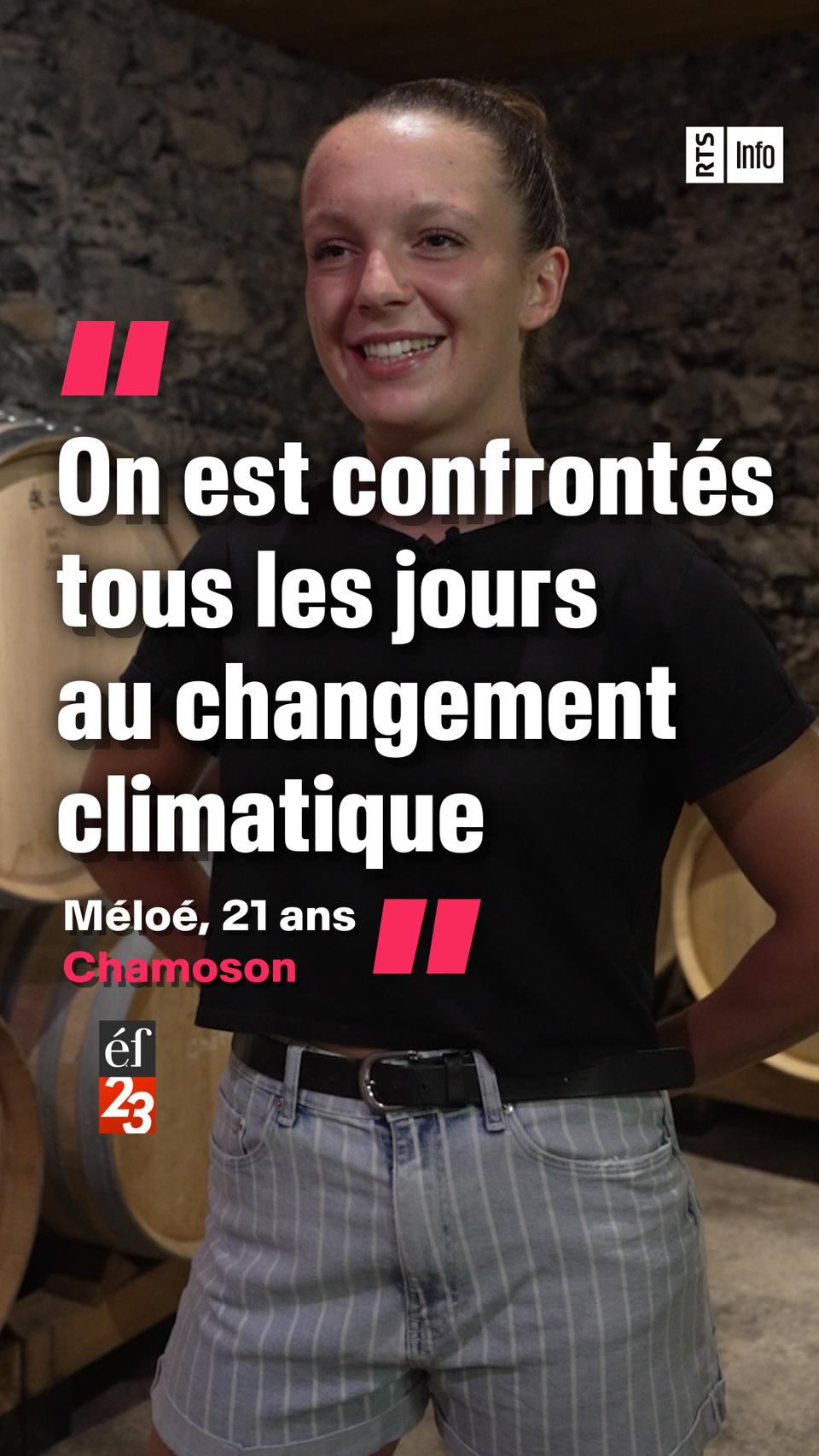 Le témoignage de Méloé Maye.