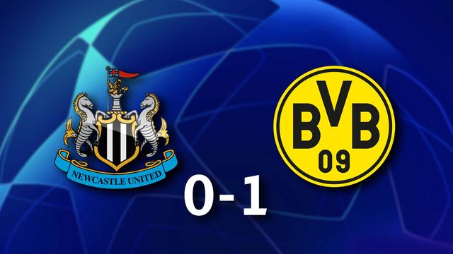 3e journée, Newcastle - Dortmund (0-1)