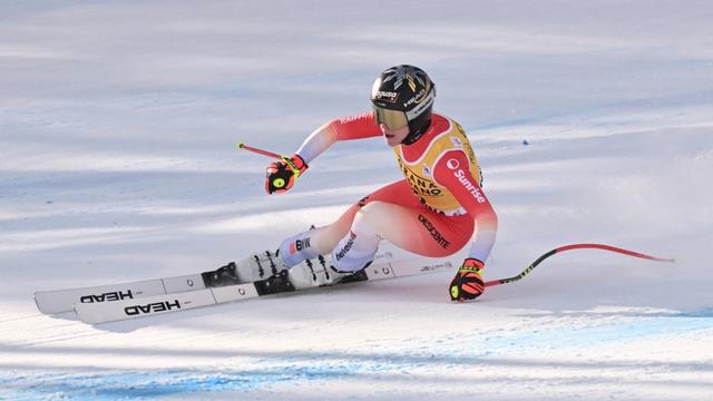 Il n'a pas manqué grand chose à Lara Gut-Behrami pour signer un nouveau podium à Cortina d'Ampezzo. [Tiziana FABI]