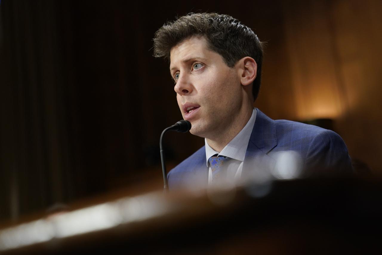 Sam Altman, le patron de l’entreprise qui a créé ChatGPT. [Keystone - AP Photo/Patrick Semansky]