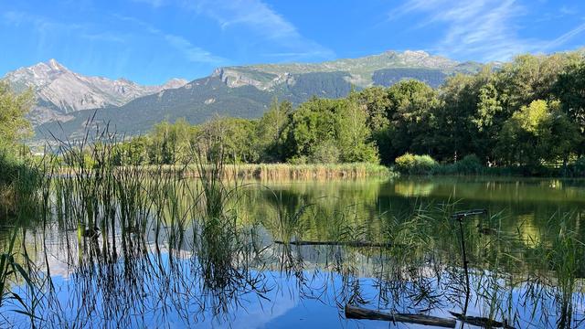 Le lac de Montorge (VS). [RTS - Mathilde Pelletier]