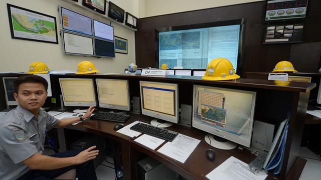 Le centre de détection des tsunamis à Djakarta en 2014. [afp - Adek Berry]