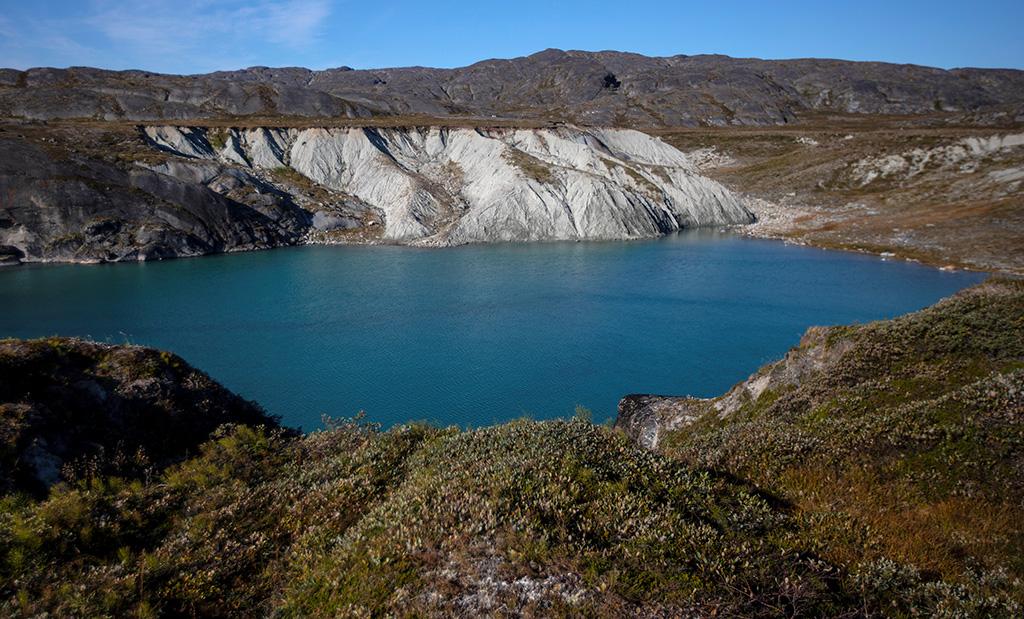L'étude montre qu'il y a 416'000 ans, le Groenland était dépourvu de glace au cours d'une période de réchauffement climatique naturel modéré. [Reuters - Hannibal Hanschke]
