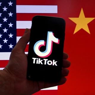 TikTok, les Etats-Unis et la Chine, une guerre pour l'hégémonie technologique [AFP - Olivier Douliery]