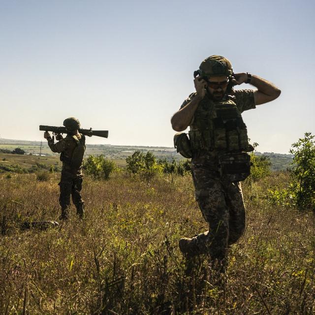 Selon l'historien militaire Cédric Mas, "le temps de la diplomatie n'est pas encore venu" en Ukraine (image d'illustration). [AFP - Jose Colon / Anadolu Agency]