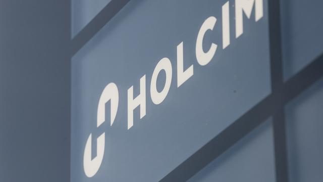 Le logo du groupe Holcim. [Keystone - Ennio Leanza]