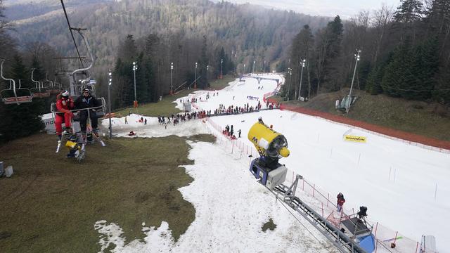 Les conditions ne permettent pas la tenue du deuxième slalom de Zagreb. [Giovanni Auletta]