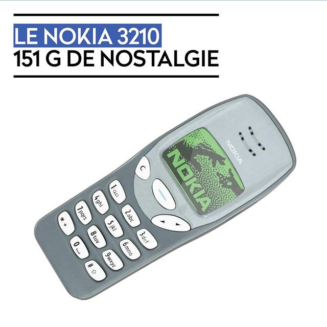 Qui se souvient du mythique jeu "Snake"? Retour sur le 3210 de Nokia, à coup sûr un truc culte! [RTS]
