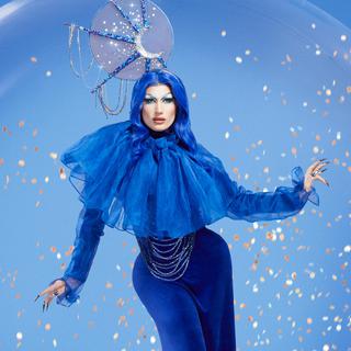 Ava Matthey alias Moon, drag-queen en lice pour la saisons 2 de Drag Race France. [Jean RANOBRAC - FTV - Jean Ranobrac]