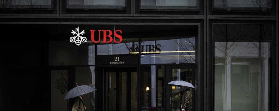 UBS va tenir son assemblée générale mercredi. [Keystone - Michael Buholzer]