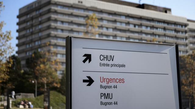 Les urgences au CHUV. [AFP - FABRICE COFFRINI]