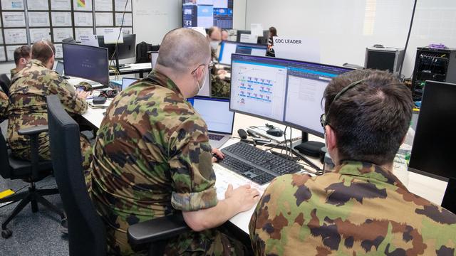 A terme, l'armée veut doter son bataillon cyber de 600 miliciens et miliciennes. [DDPS - DDPS]