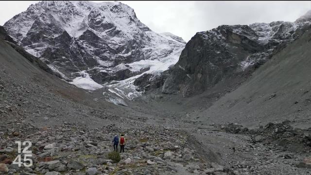 Selon l’Académie suisse des sciences naturelles, les glaciers suisses ont perdu autant de glace en 2 ans qu’entre 1960 et 1990