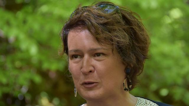 Mélanie Oriet, cheffe de l'Office jurassien de l'environnement. [RTS - Gaël Klein]