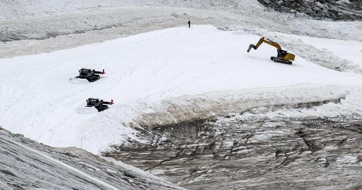 L'arrêt des travaux hors du domaine skiable sur le glacier Théodule à Zermatt a été ordonné