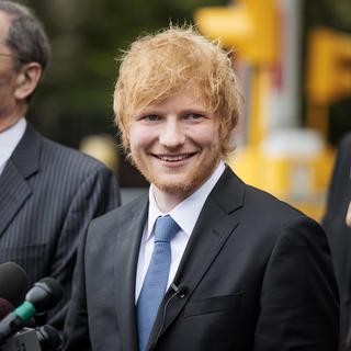 Ed Sheeran a remporté son procès au civil à New York, où il était poursuivi pour plagiat d'une chanson de Marvin Gaye. [Keystone - Justin Lane - EPA]