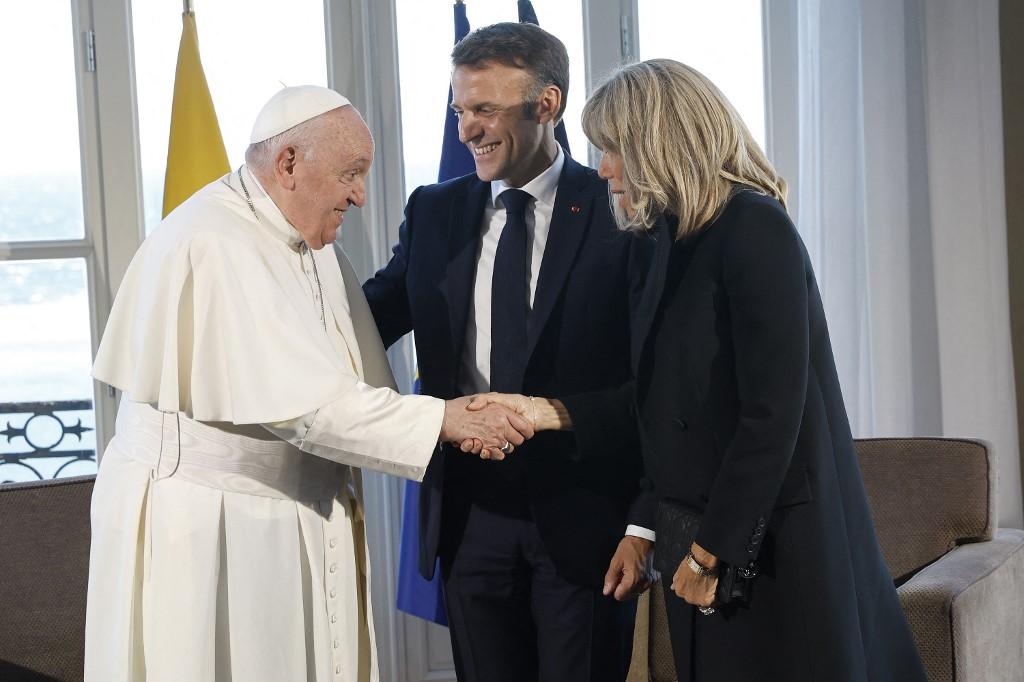 Le pape François était à Marseille (F) le 22 et 23 septembre. [afp - Sebastien NOGIER]