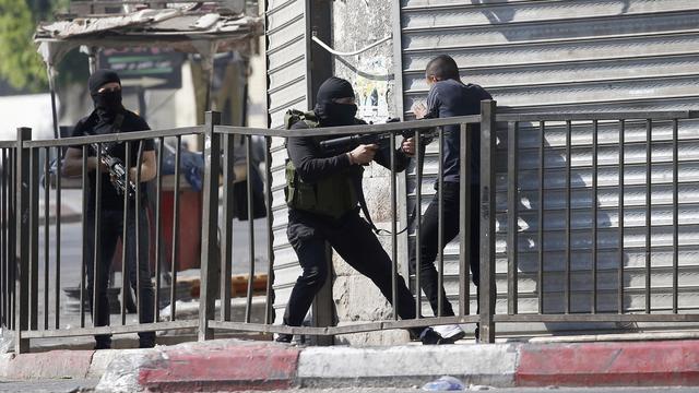 Opération des forces de défense israéliennes à Jénine. [Keystone - Alaa Badarneh]