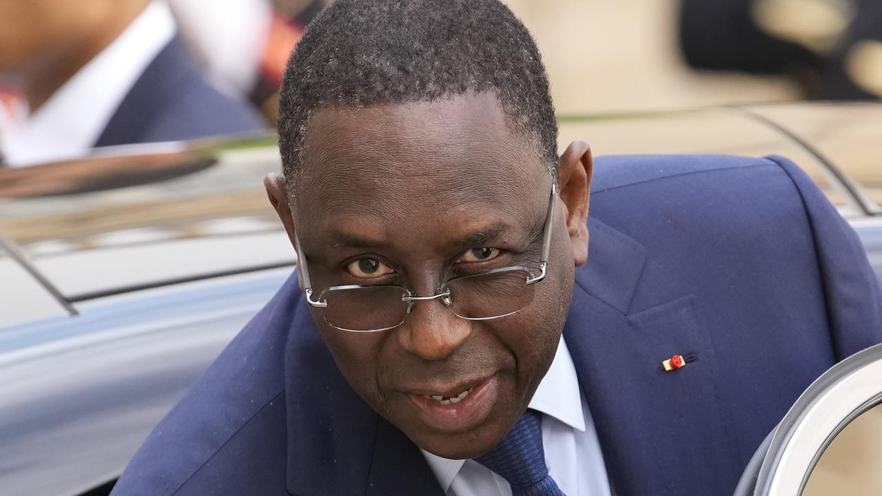 Le président du Sénégal Macky Sall a annoncé début juillet qu'il ne briguait pas de nouveau mandat. [Keystone - Christophe Ena]