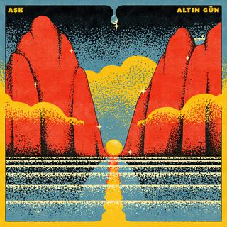 La pochette de l'album "Aşk" d'Altin Gün.