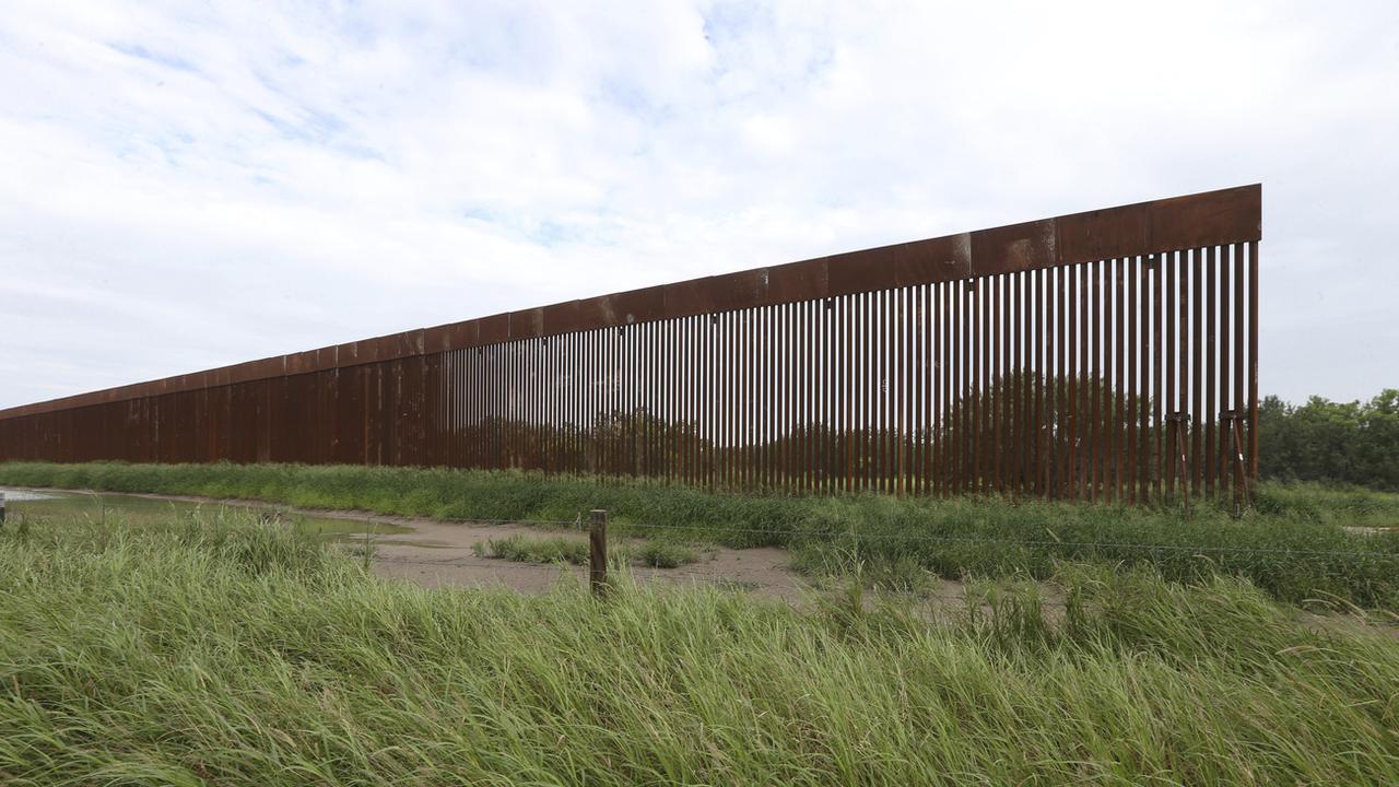 Une section du mur frontalier entre les Etats-Unis et le Mexique. [Keystone/The Monitor via AP - Delcia Lopez]