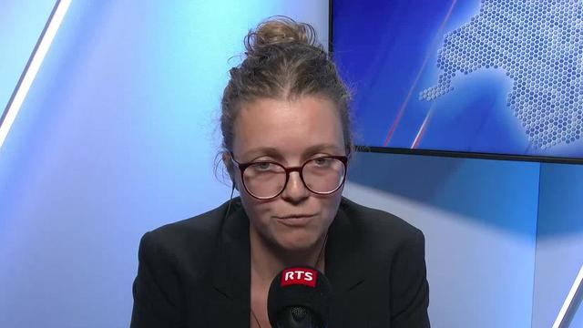 Morgane Rousseau, directrice de Médecins du Monde Suisse. [RTS]