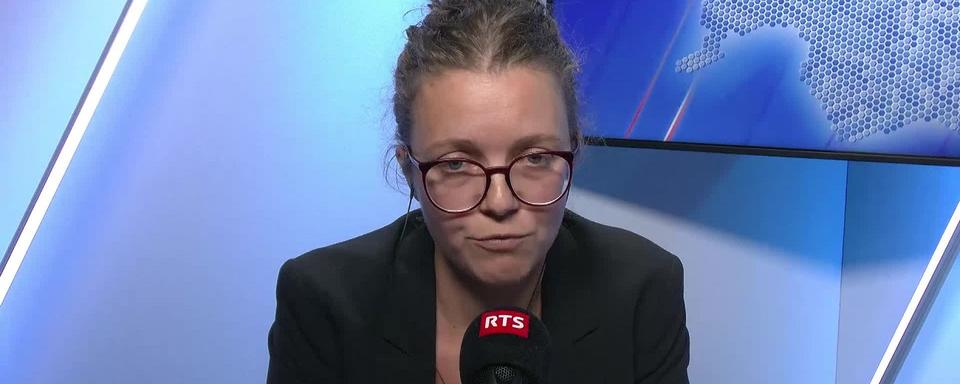 Morgane Rousseau, directrice de Médecins du Monde Suisse. [RTS]